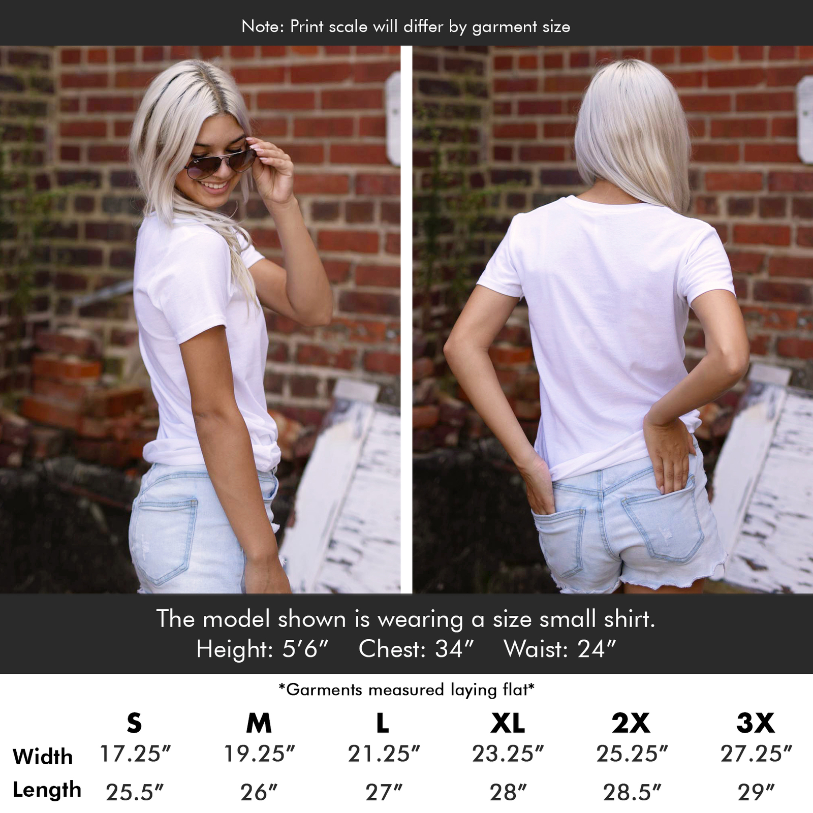 Motivational Saying Think Positive Quote Graphic T Shirts for Women T-Shirts