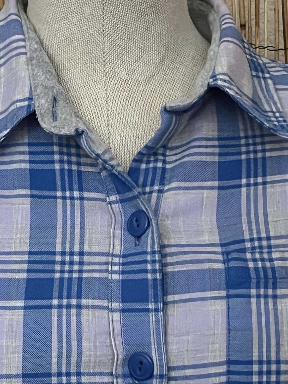 L.L. Bean Ladies Flannel Shirt Jacket-Size Small-Cotton Poly-Shacket