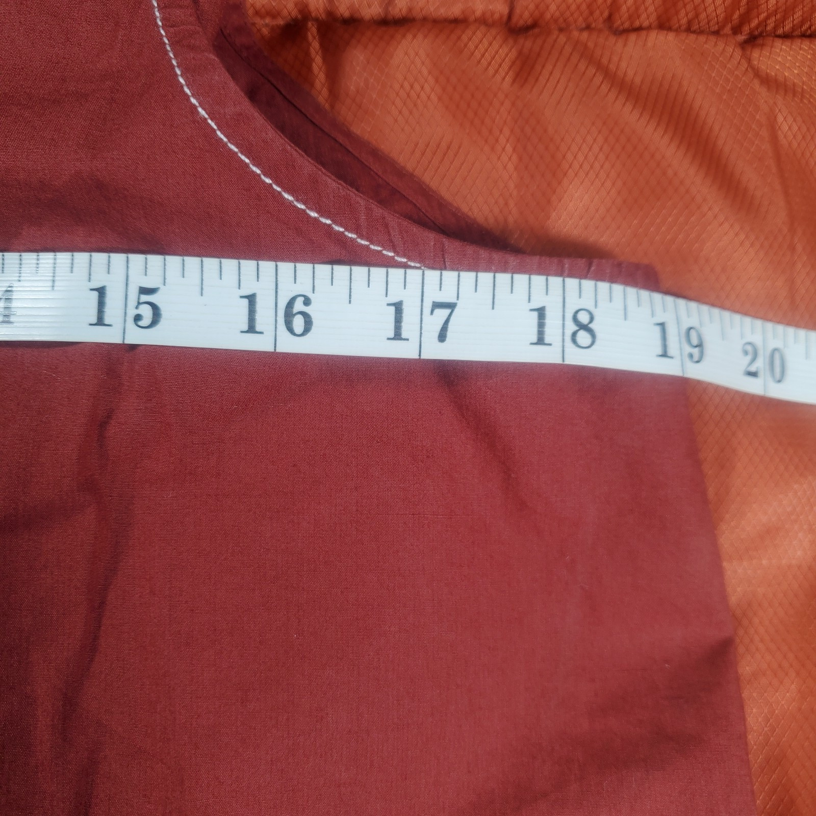 Ganni Women’s Madder Brown Sequin-embellished Organic-cotton Top Size 34 XS $271
