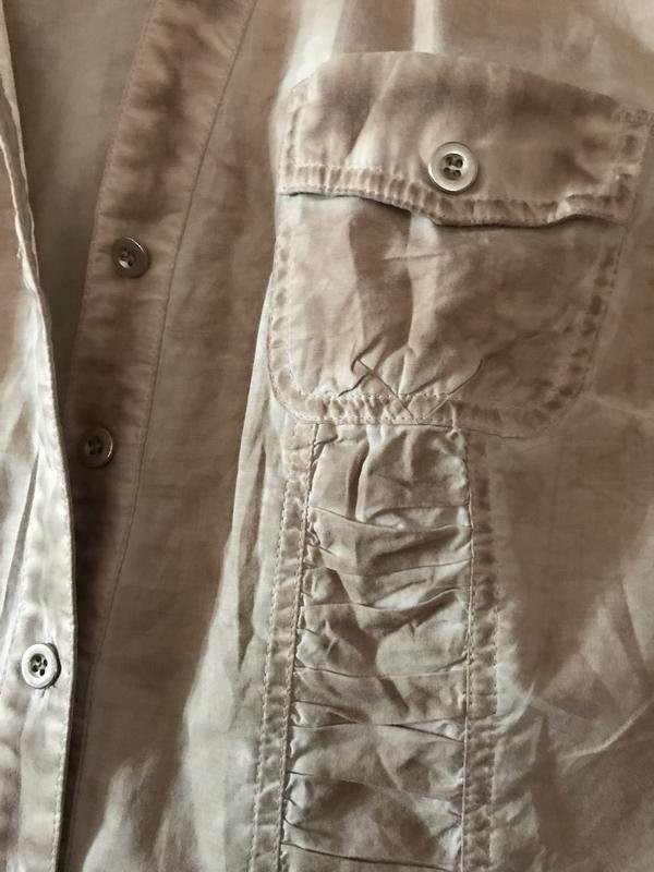 Women Betty Barclay shirt khaki cotton 38 / M / 46