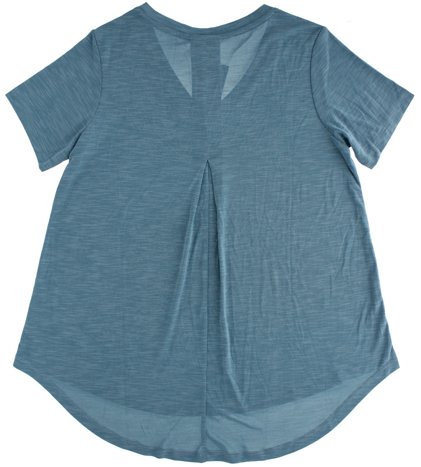 Mod Ref Women’s Heathered Shirt 980331927, V-Neck High-Low Hem Relaxed Fit Top