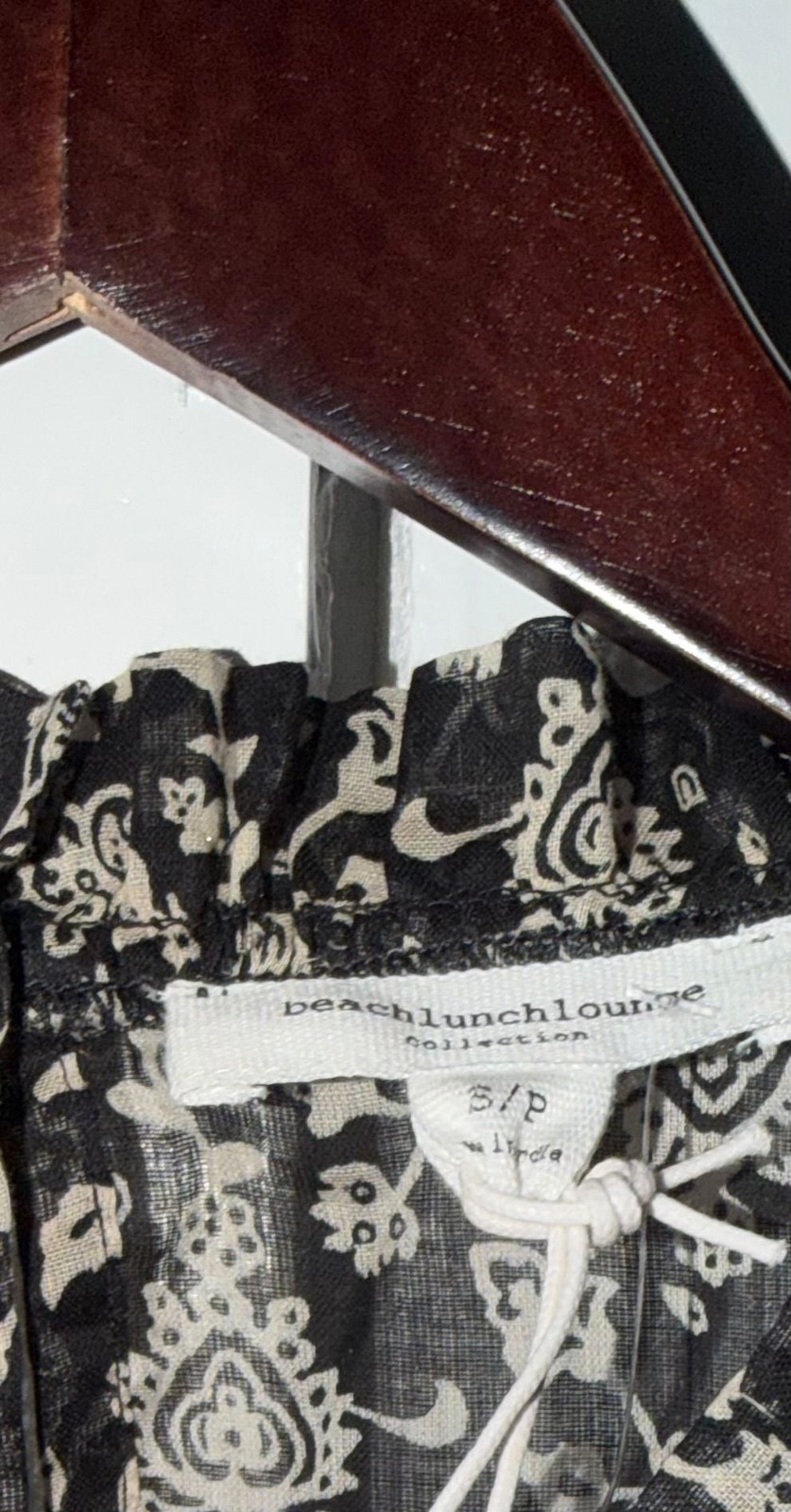 beachlunchlounge Collection Floral Ruffle Sleeveless Blouse Size S/P