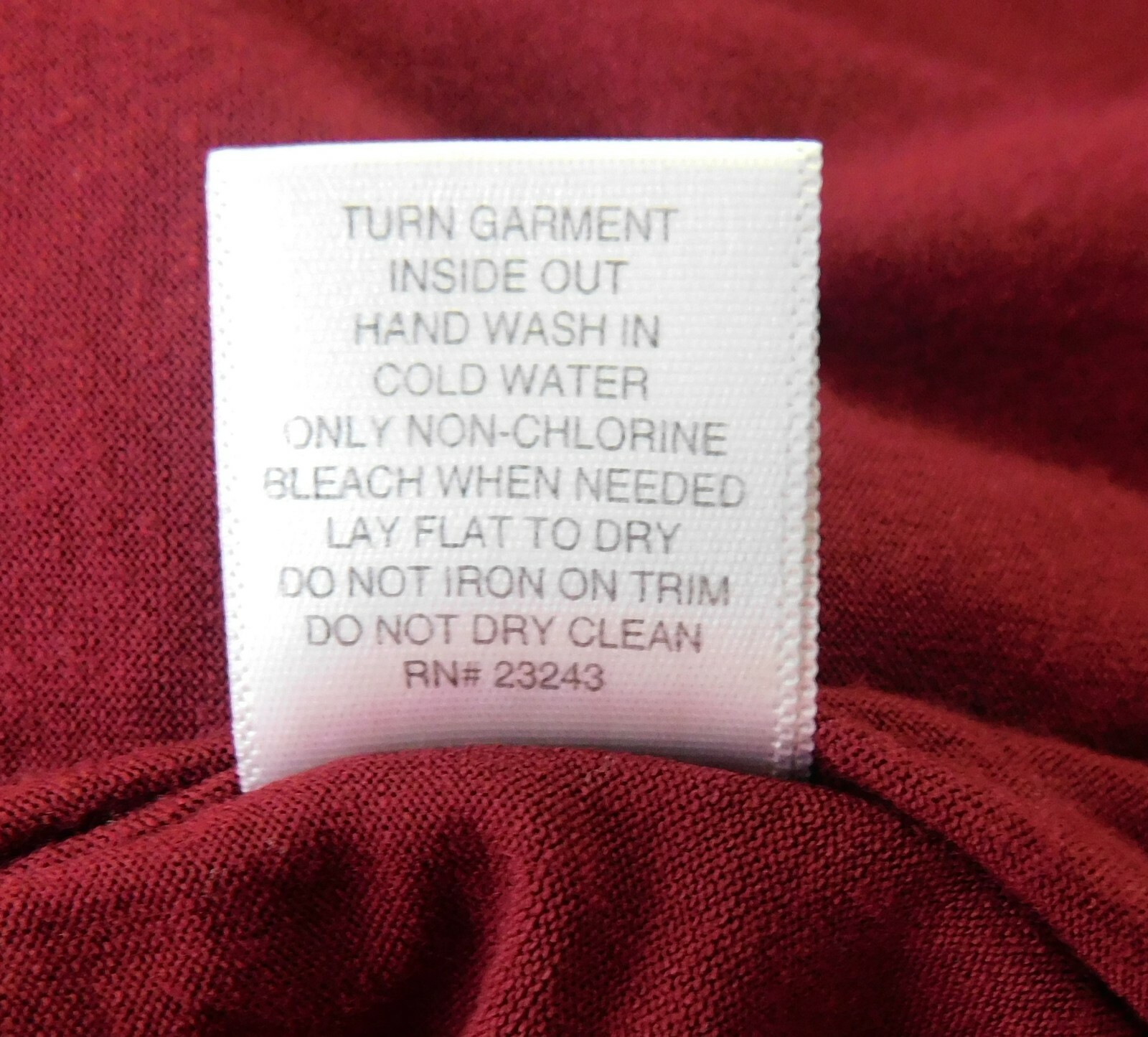 New York & Company Women Shirt, Size S, Maroon, 95% Rayon, 5% Spandex