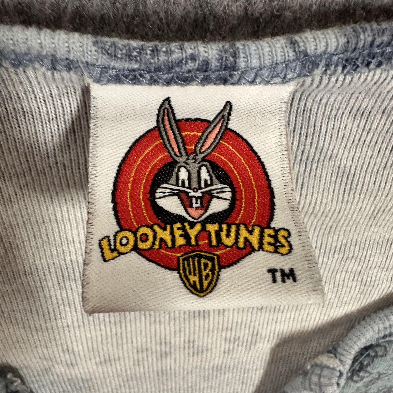 Vintage Tweety Looney Tunes Tank Top Shirt Womens XL Blue Pink Graphic 90s Y2K