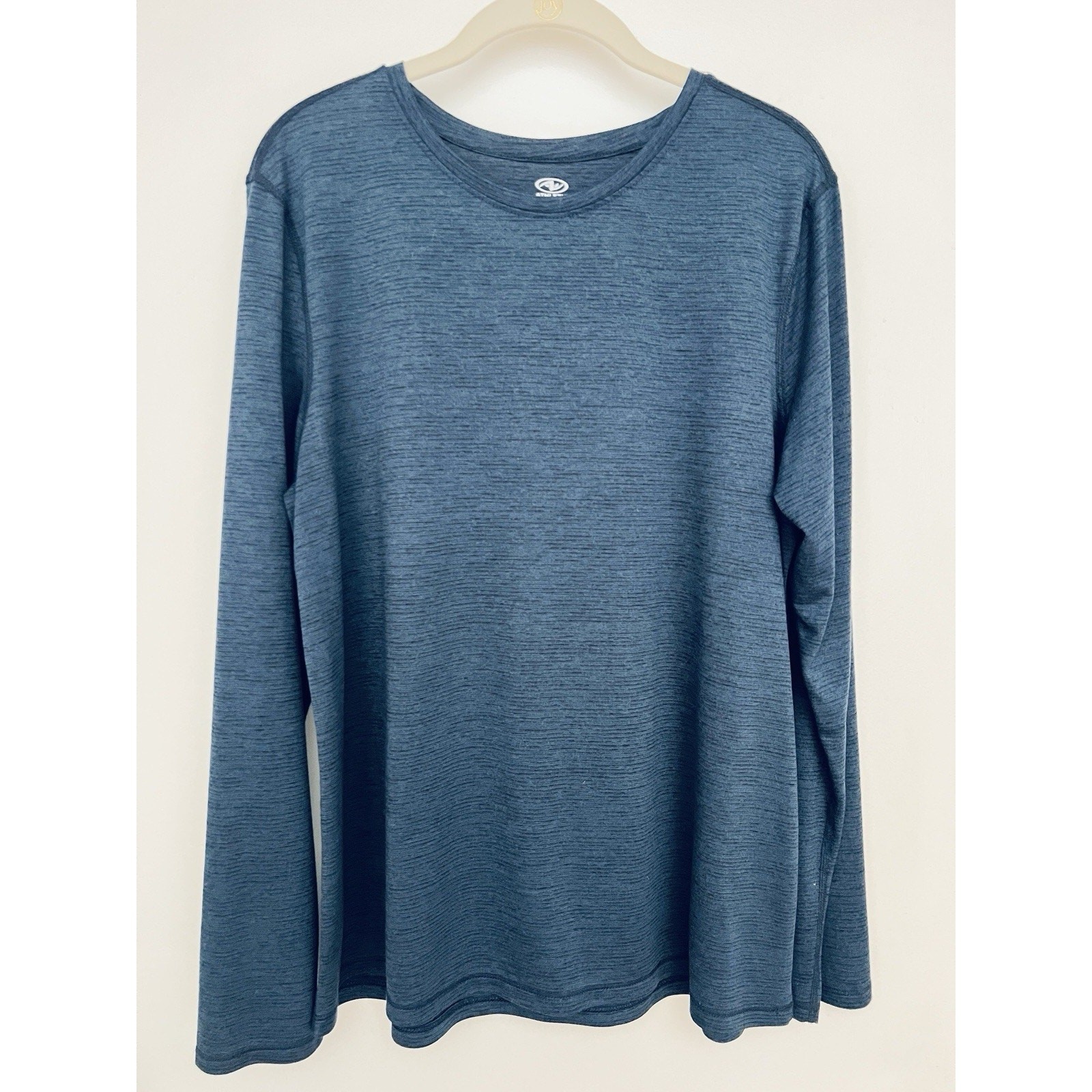 Athletic Works Size XL 16-18 DriFit Base Layer Dark Blue LS Top