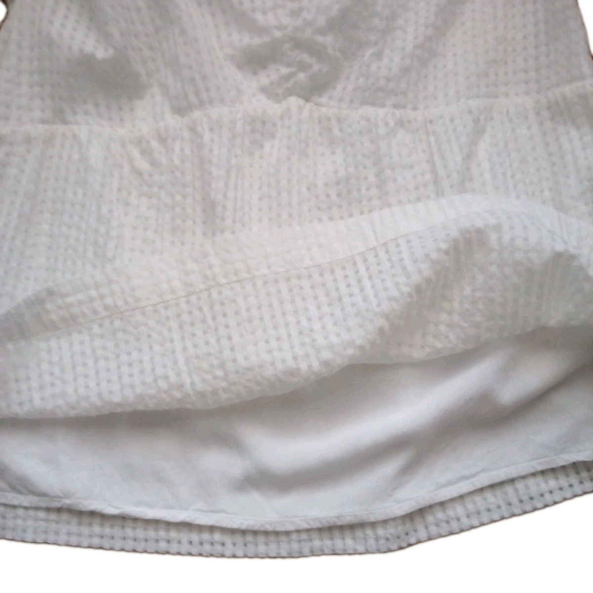 Maeve Off Shoulder Milkmaid Blouse Women’s L White Long Sleeve Cottegecore