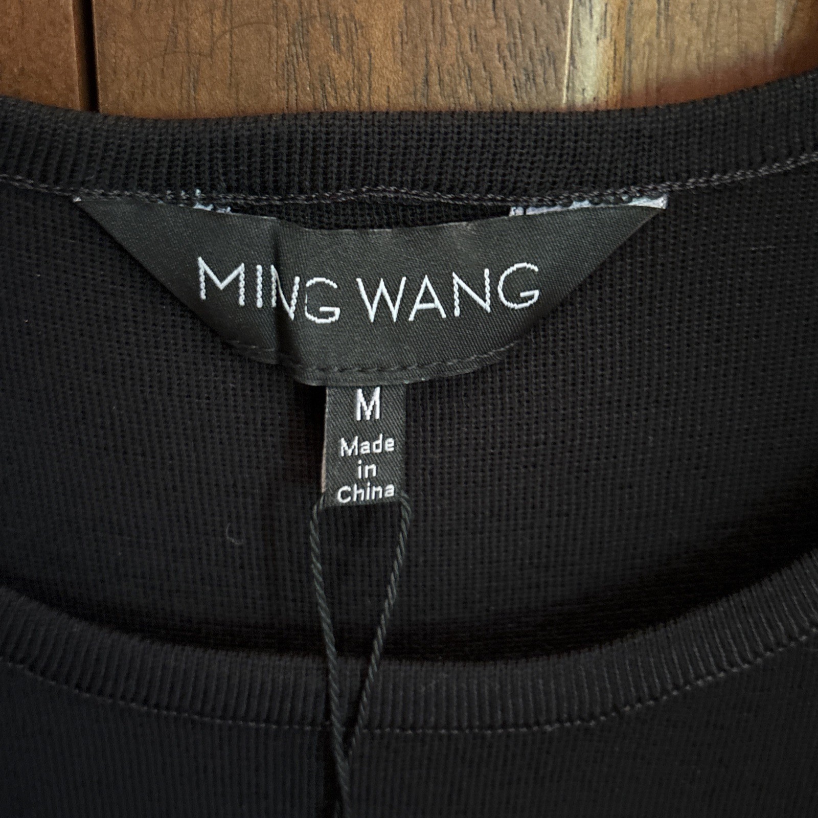 MING WANG Knit Sleeveless Tank Top Shirt Size Med NWT