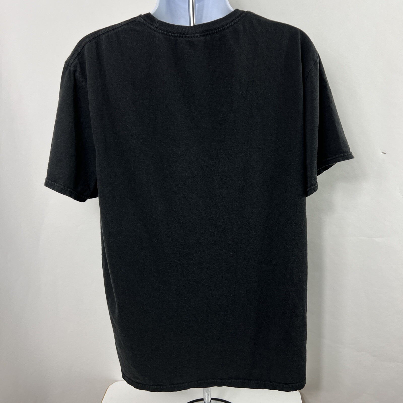 Friends T Shirt Large Black Short Sleeve Crew Neck Tee Womens 100% Cotton Jersey