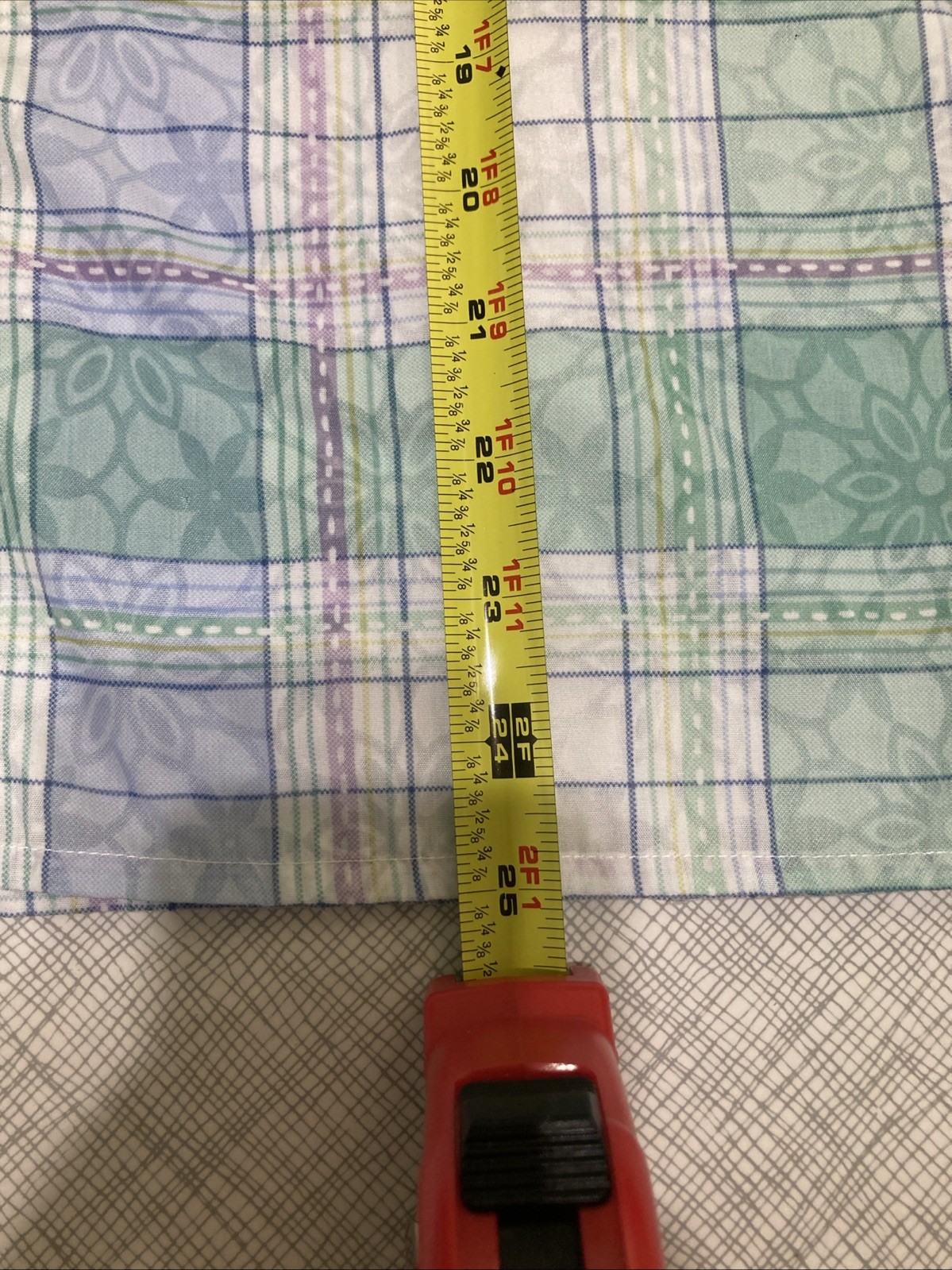 Alfred Dunner Pastel Plaid Button-Down Shirt S Cottagecore Grandmacore Floral