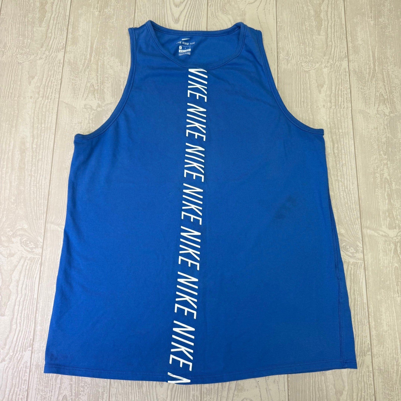 Nike Dri-FIT Women’s Workout Tank Top Blue Size Small Petite