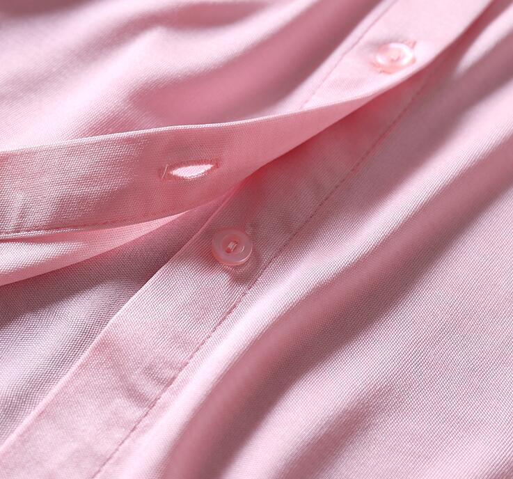 Women’s 50% Silk 50% Viscose Short Sleeve Polo Shirt T-Shirts top blouse SG318