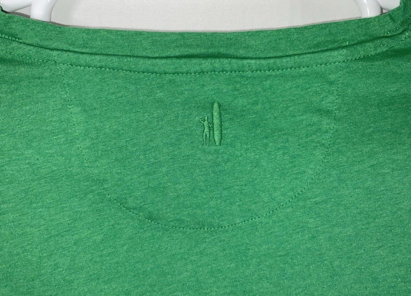 NWOT Women’s Johnnie-O Merediths Short Sleeve 100% Cotton T-Shirt Green – Medium