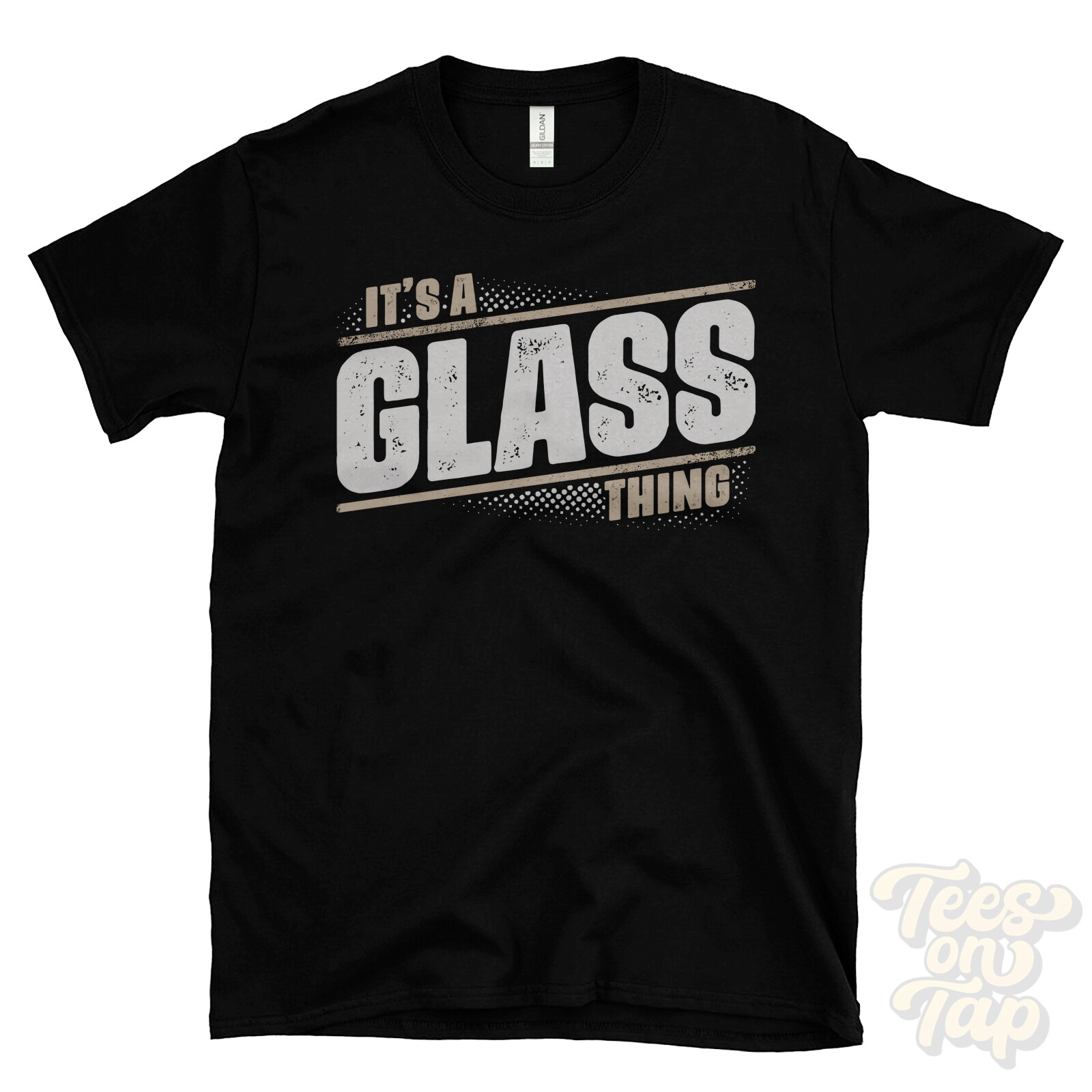 IT’S A GLASS THING T-SHIRT name surname funny family gift idea