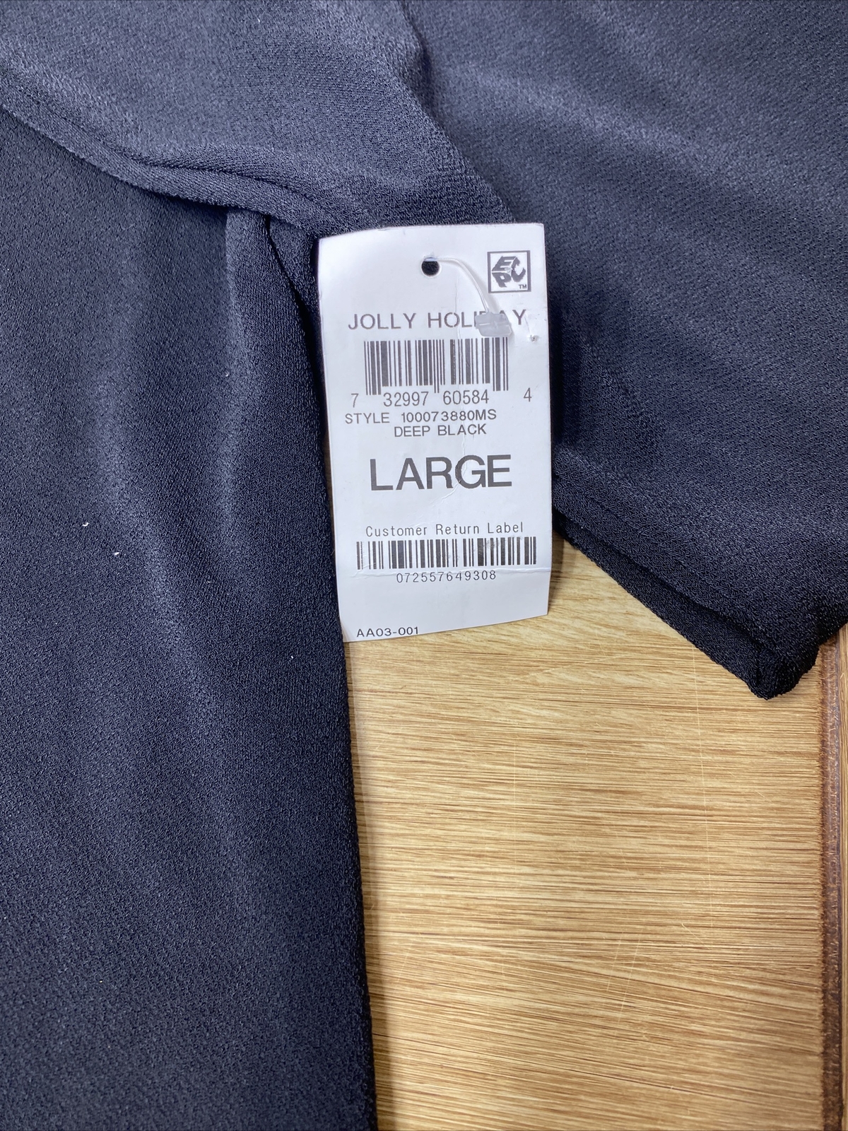 Blusa Para Mujer Charter Club Manga Larga Con Cuello Anudado Para Oficina Talla