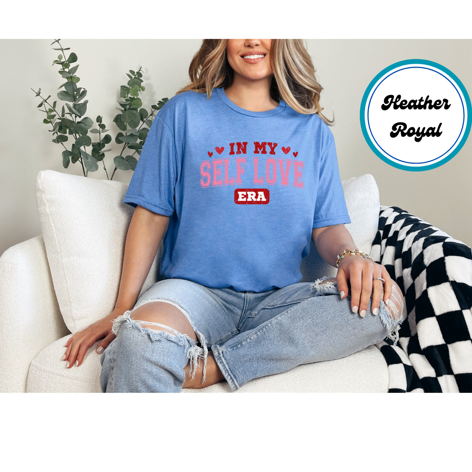 In My Self Love Era T-Shirt – Women’s Positive Graphic Tee, Empowerment Shirt