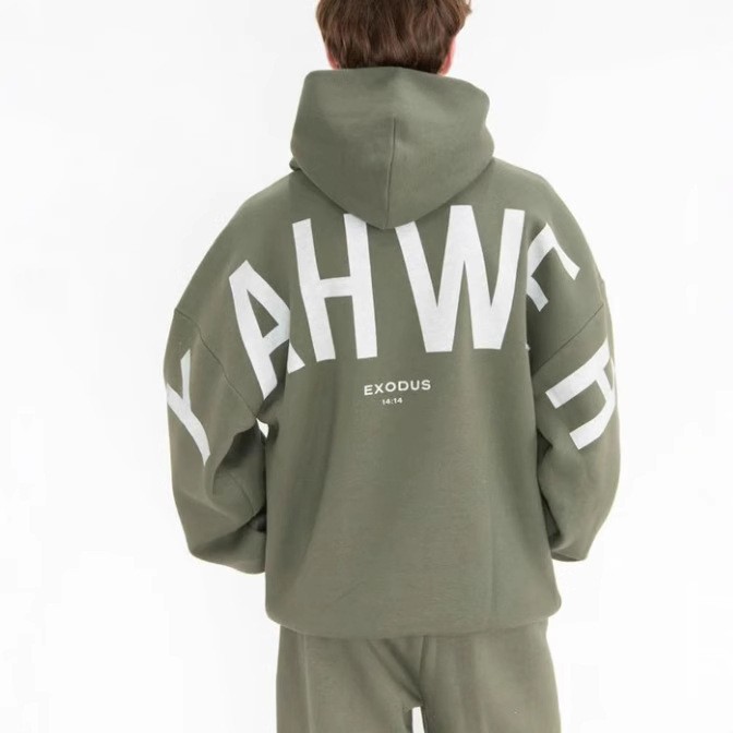 Unisex Printed Hoodie – New Thickened Loose Long Sleeve Casual Winter Sweatshirt