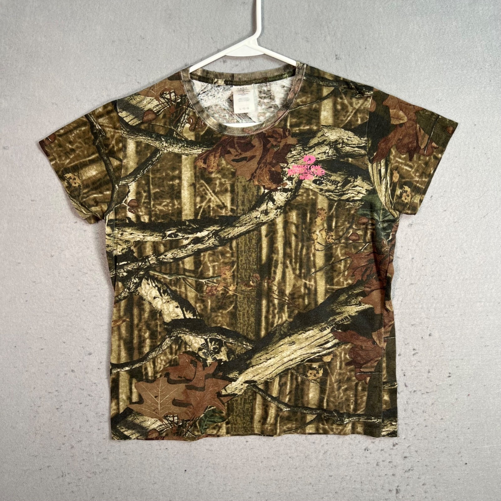 Mossy Oak Break-Up Infinity Womens Camouflage T-Shirt Large Camo