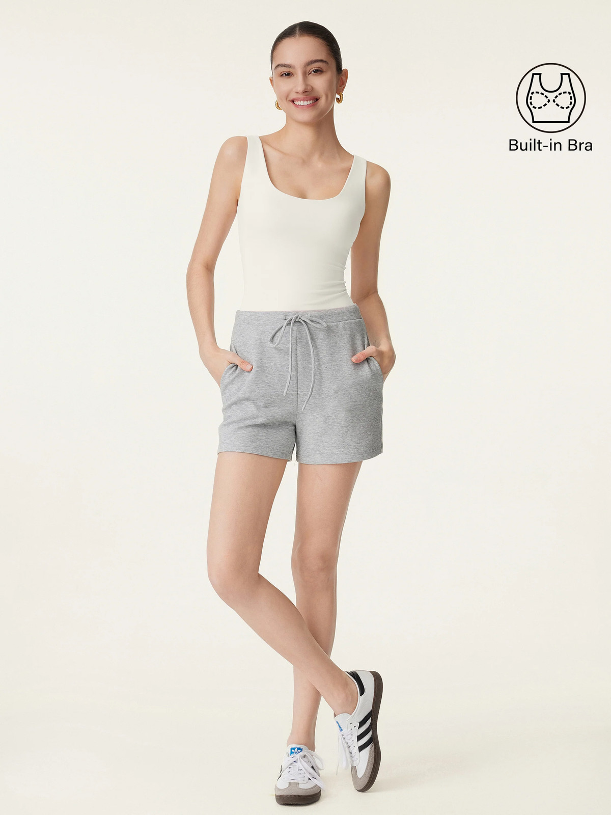 OGL U-neck New Airy Bra Tank