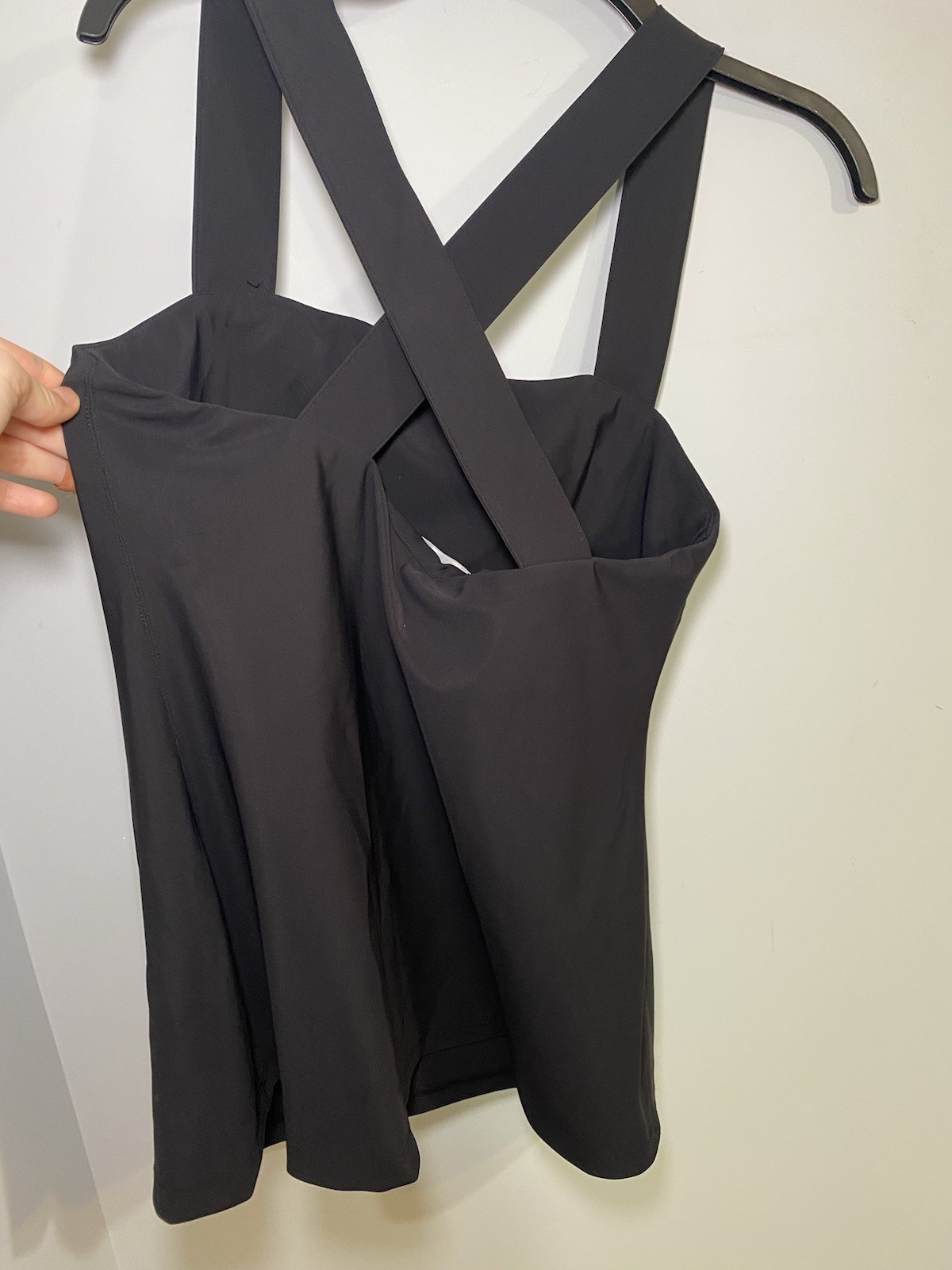 NWT Theory Crossback Sleeveless Top In Precision Ponte Size M