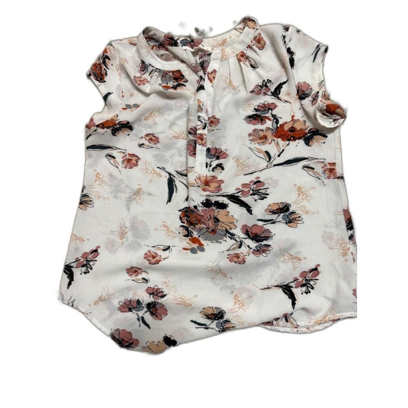 Fun 2 fun Women’s White and Pink Blouse