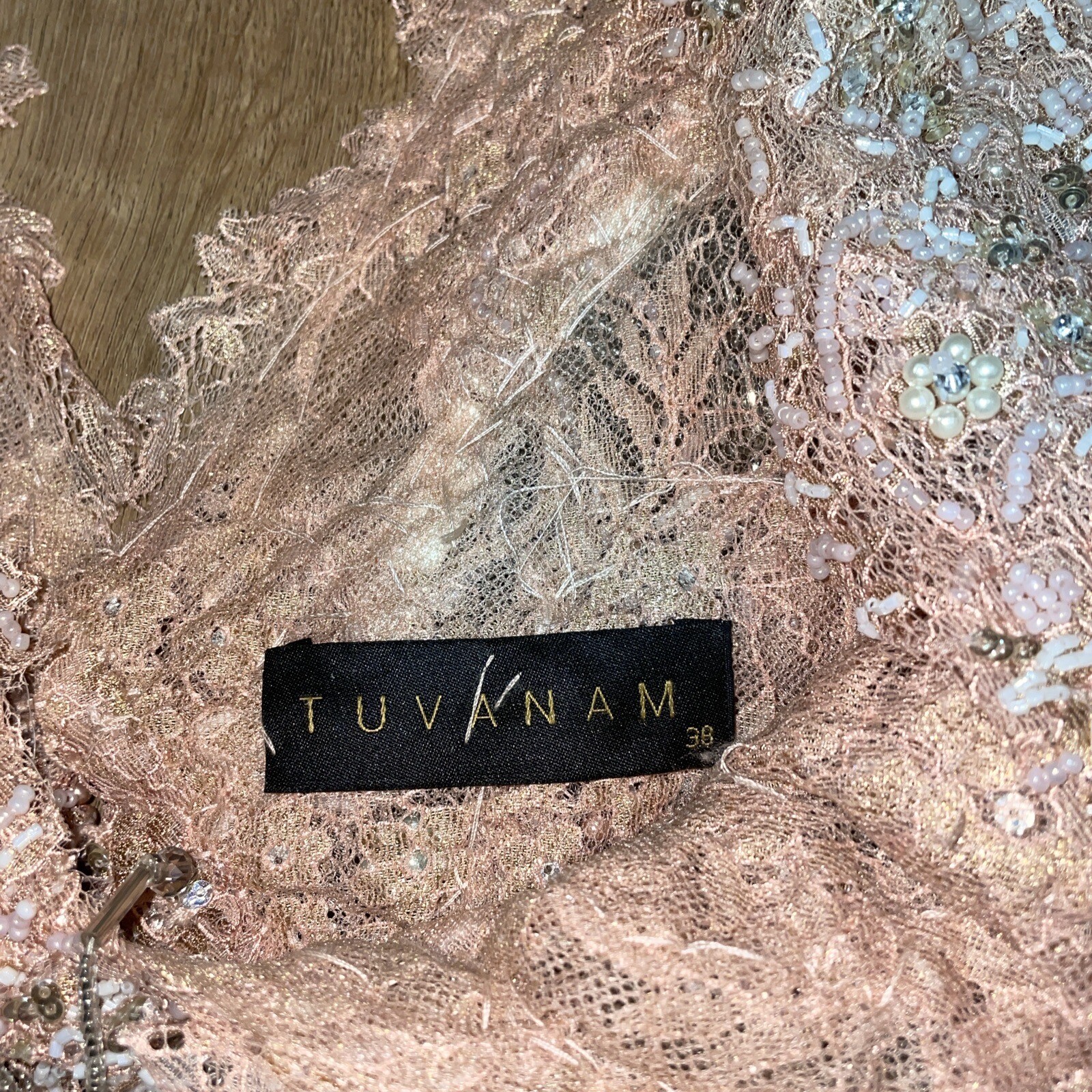 Tuvanam Beaded Bodice Separate Haute Couture