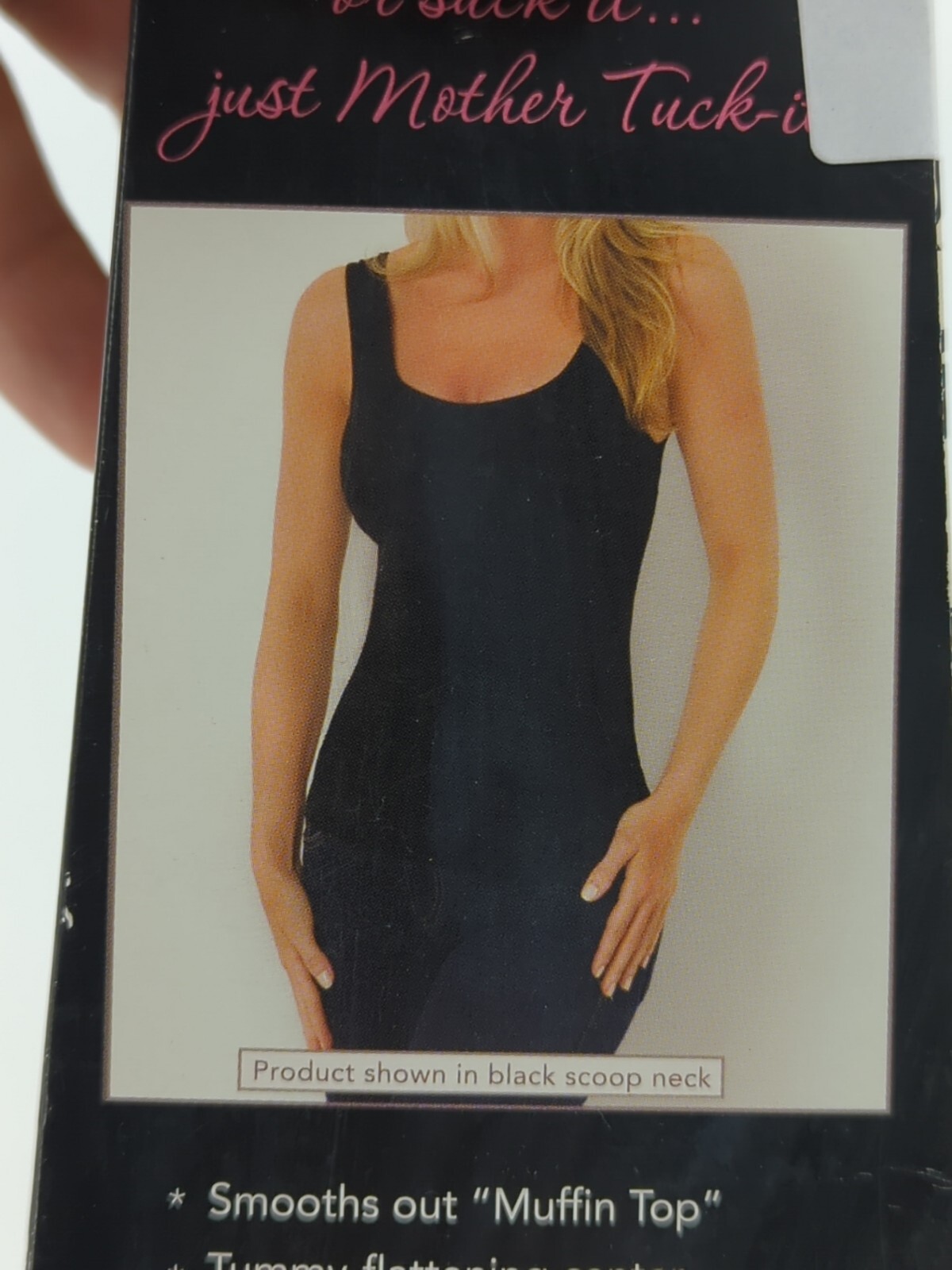 Belly Bandit Mother Tucker Scoop Neck Tank Shapewear Top in Nude Size L