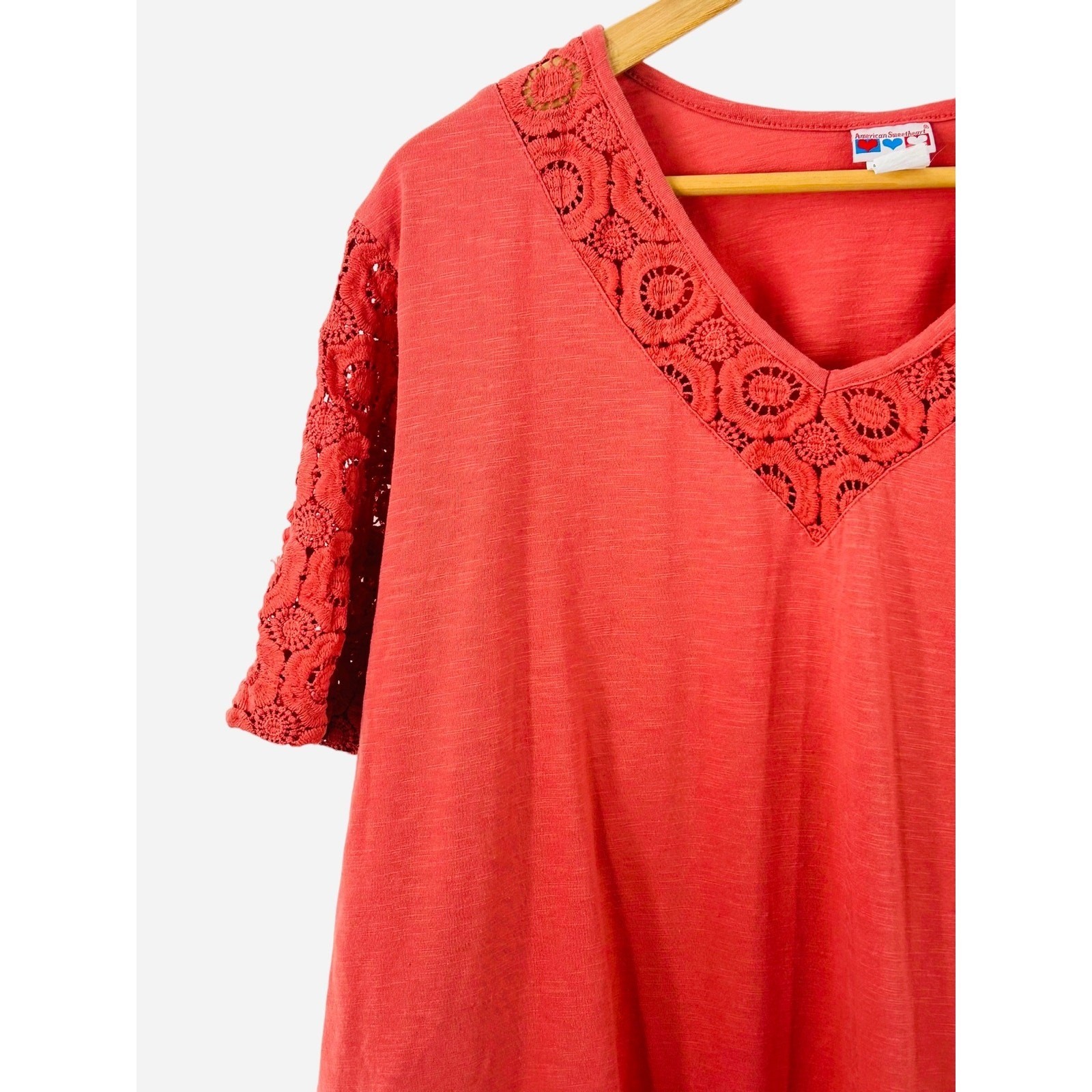 American Sweetheart V Neck Women’s Plus Size blouses 3X Brand