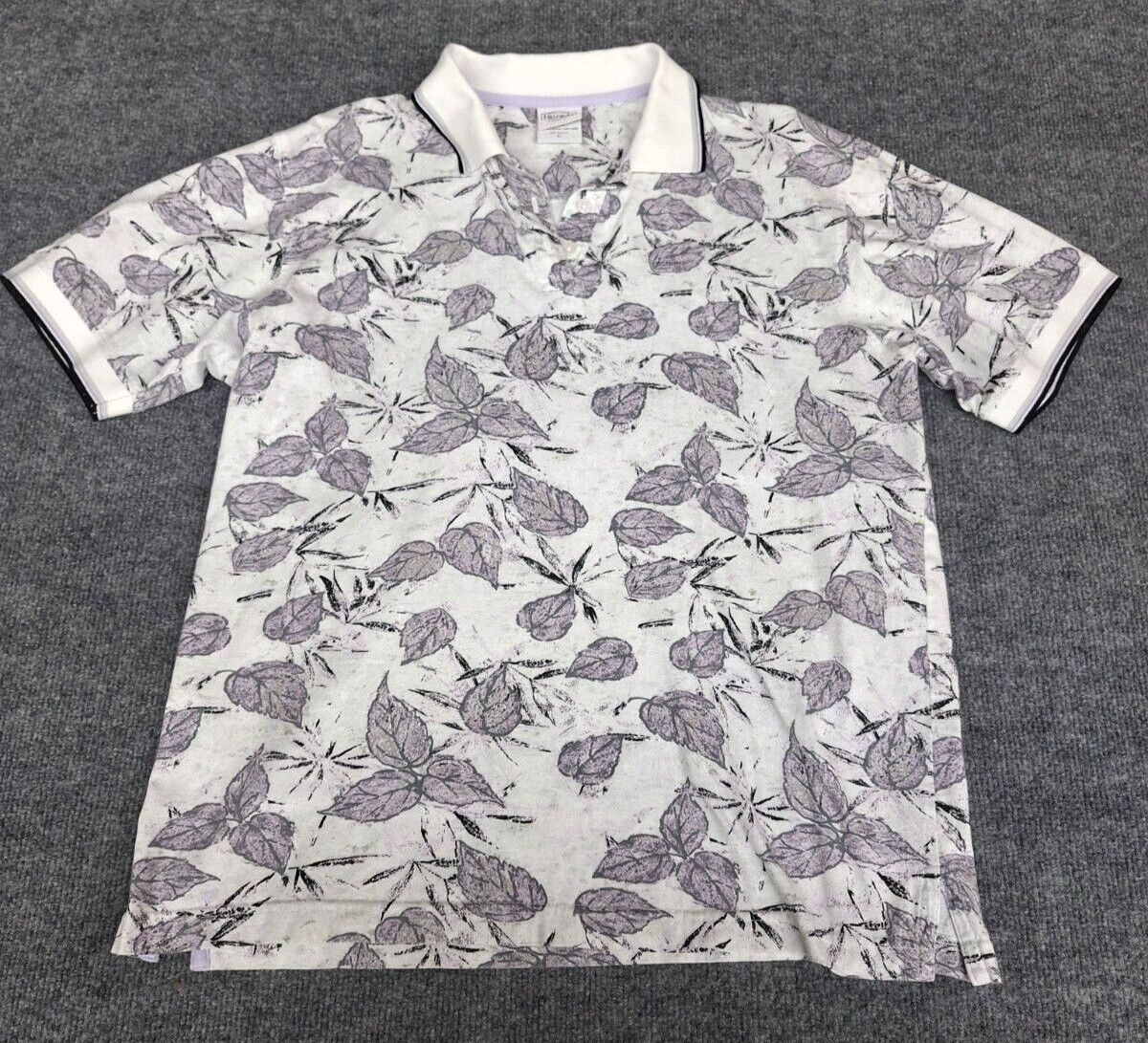 Fairway Outfitters Womens Polo Shirt Size Large Short Sleeve Purple Golf Shirt