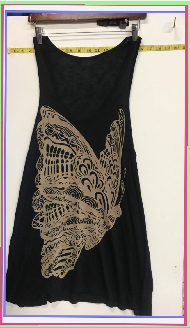 3 Pack Ladies Girls Tank Tops Printed High Quality (A54) 92% cotton 8% Spandex