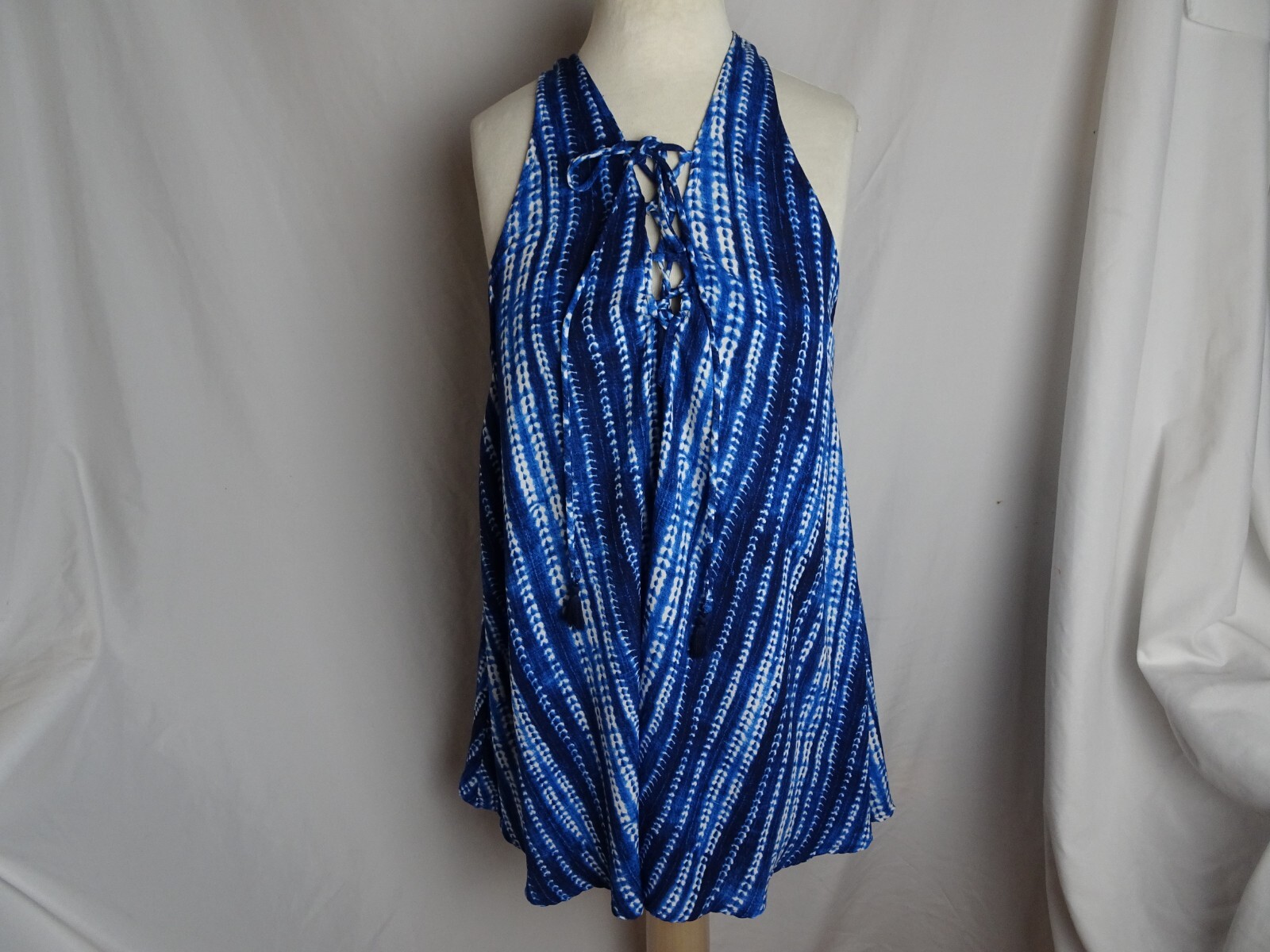 Show Me Your MuMu Women Blue Top Size XL