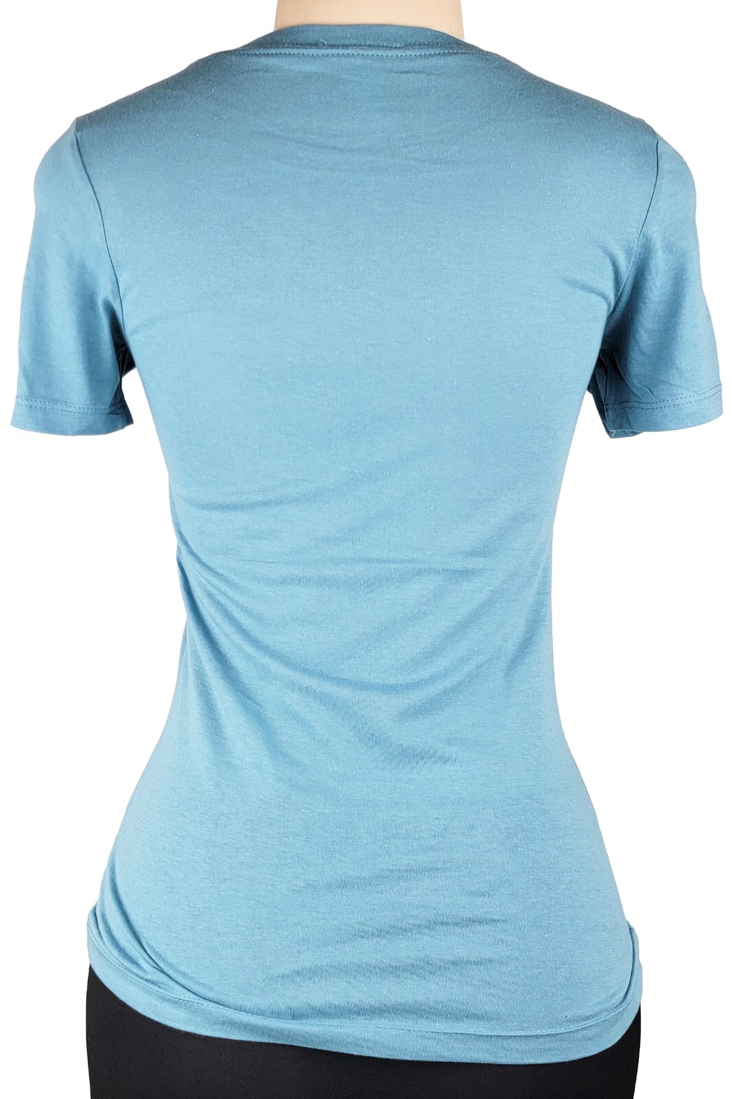 Women’s 100% Cotton Basic Plain Crew Neck Tee T-shirt Soft Stretch Short Sleeve