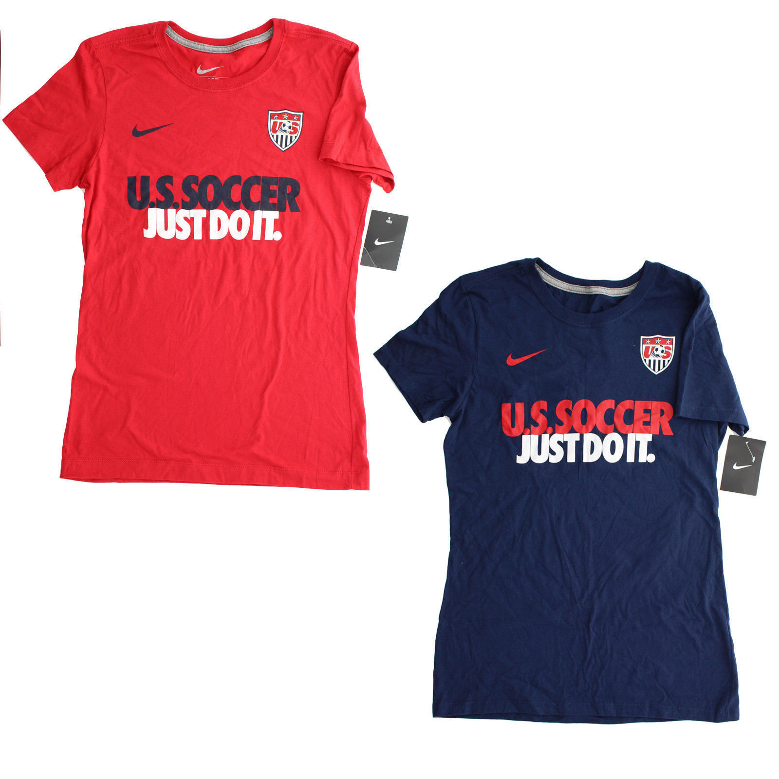 Nike 658583 Womens National USA Soccer Team Graphic Slim Tee T Shirt