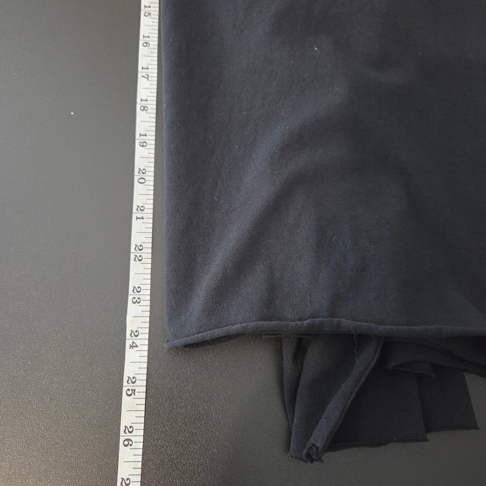 Frank & Eileen Black Cotton Polo Pullover Patrick Shirt Womens Large Minimalist