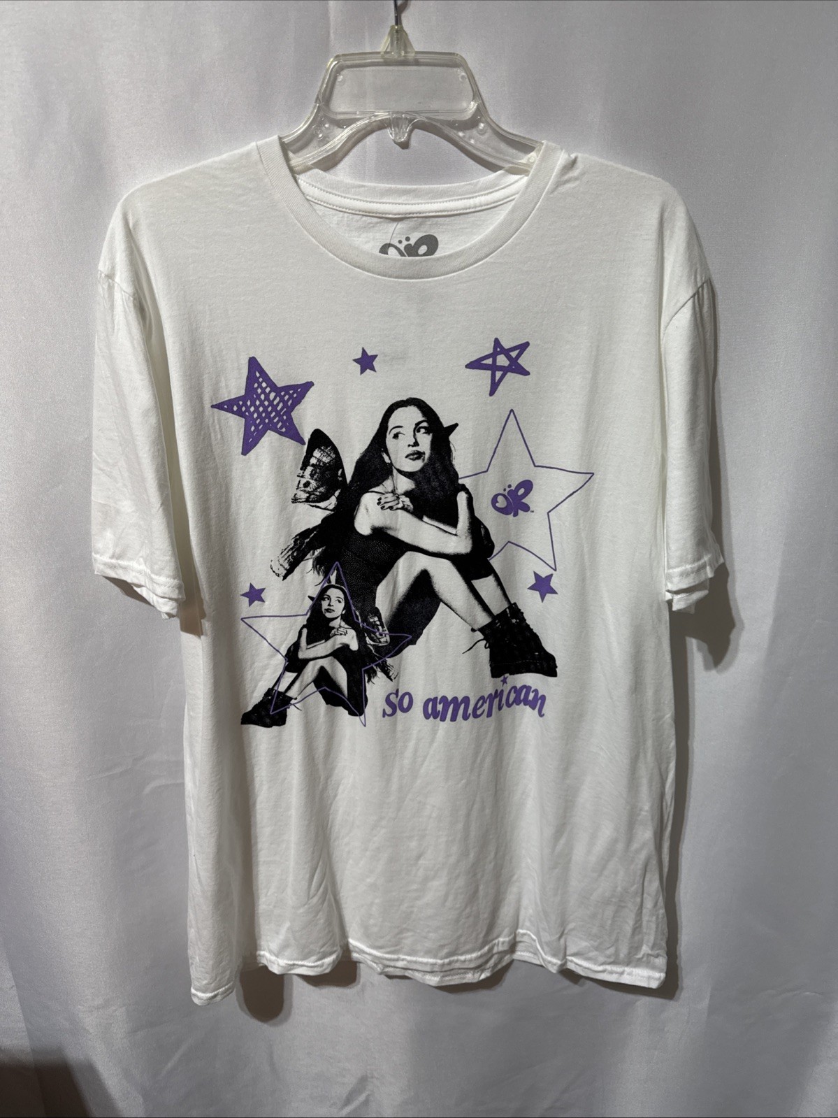 Olivia Rodrigo So American White Crewneck Tee Choose Size