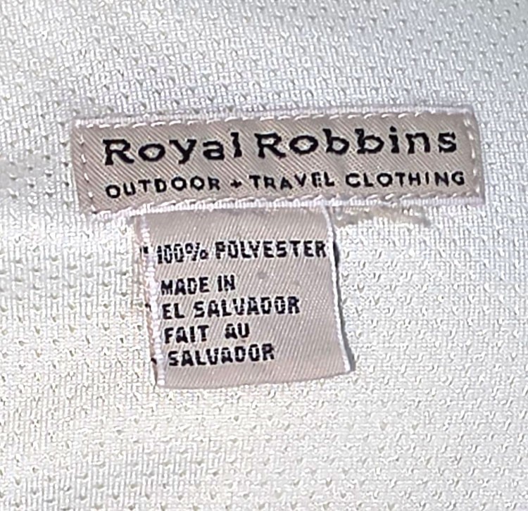 Royal Robbins Womens Greenish-Yellow Long Sleeve Vented Outdoor Shirt Sz XXL