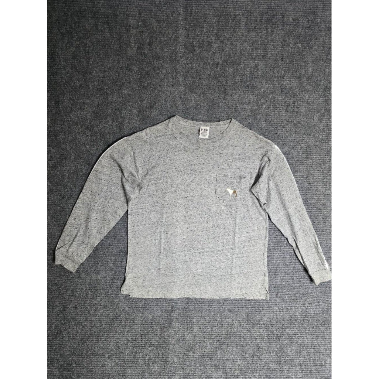 Heather grey with black speckled (Small) Heather grey with black speckled flecks