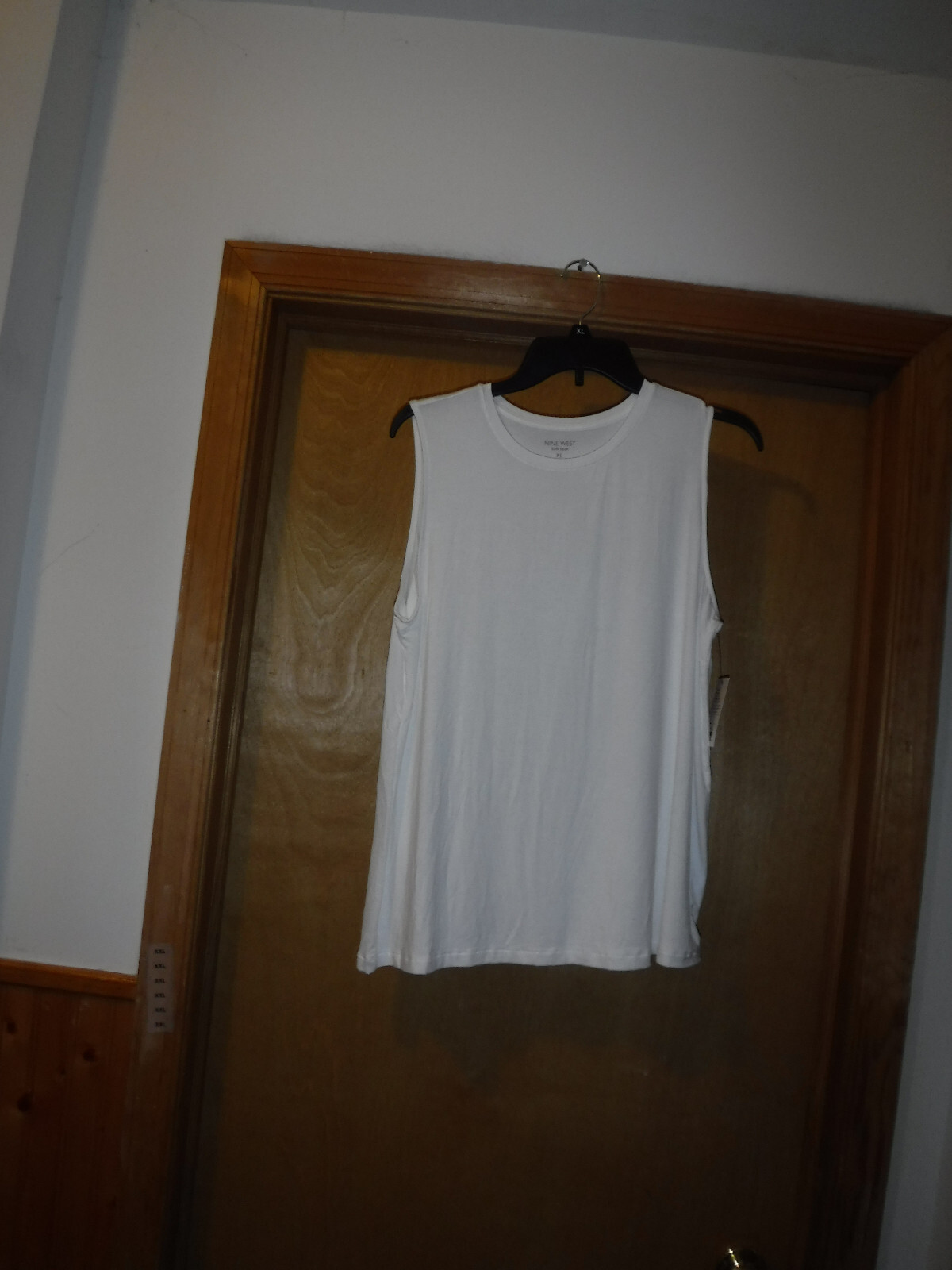 Sleeveless Tank Tops ,XXL,XL,L, Nine West,Multi Color & Solid, 95% rayon % spand