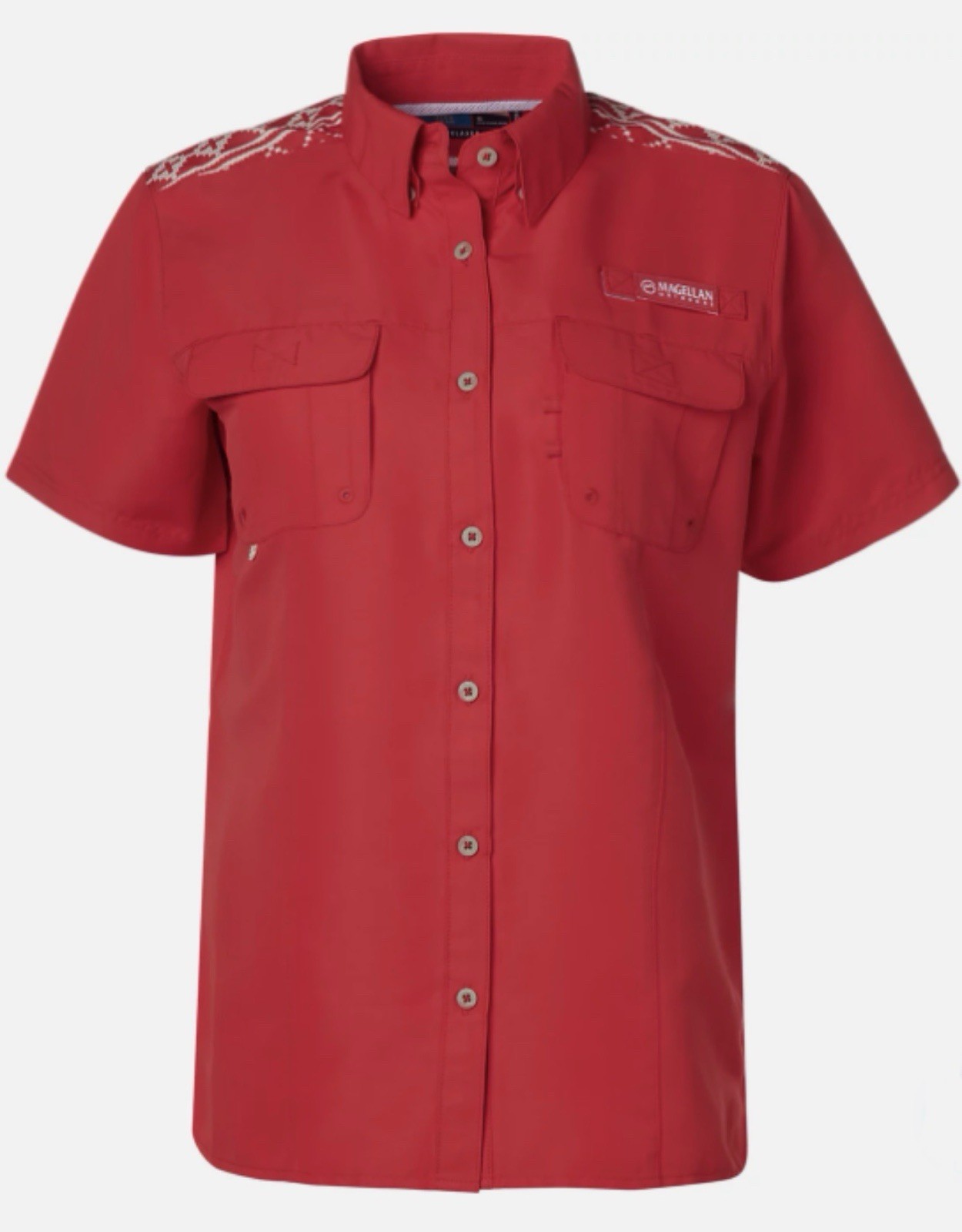 NEW Magellan Outdoors Women’s Laguna Madre Holiday Collection Shirt Size Medium