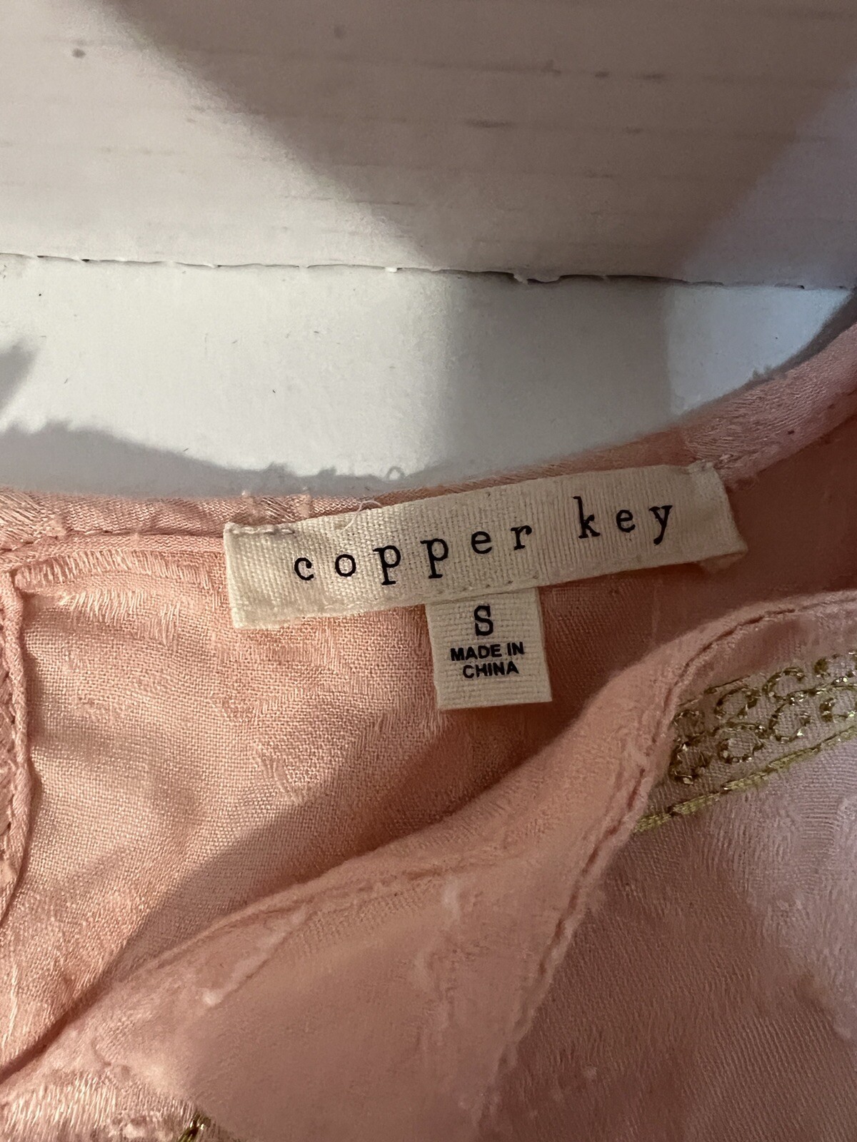 Copper Key Junior’s Bell Sleeve Blouse