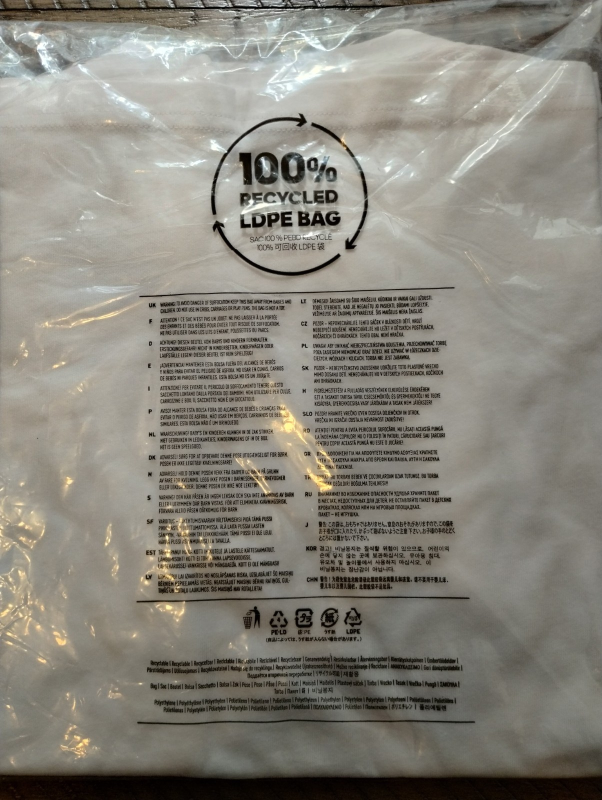 adidas Essentials Logo Tee White Cotton Regular Fit Crew Neck Short Sleeve M