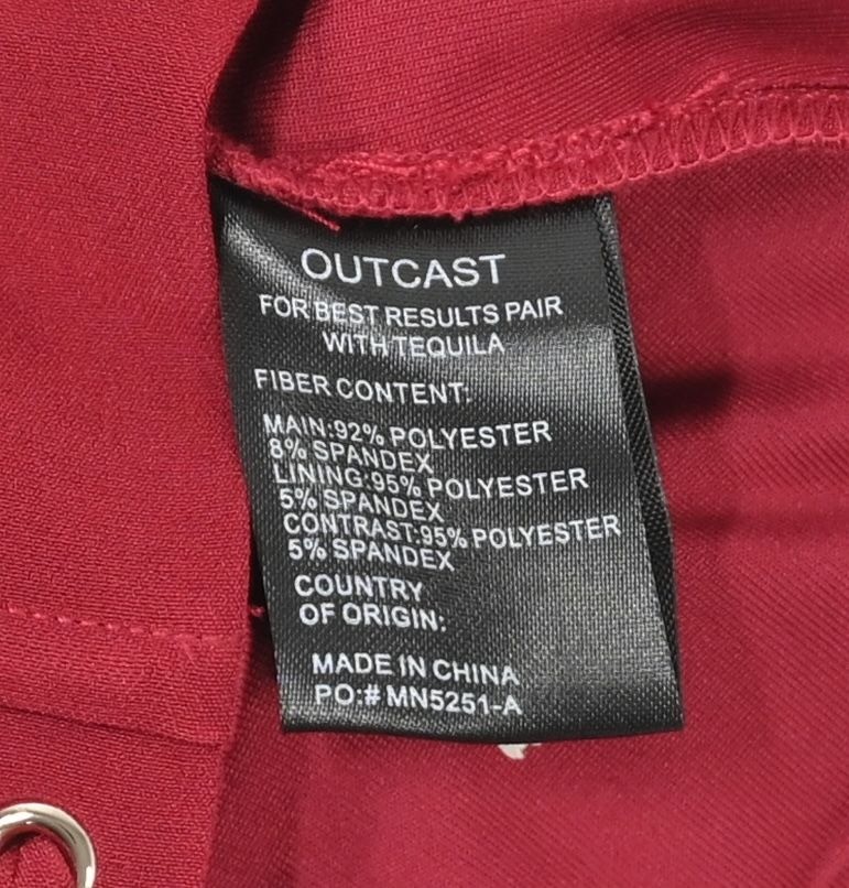Outcast Amaya Top in Deep Red