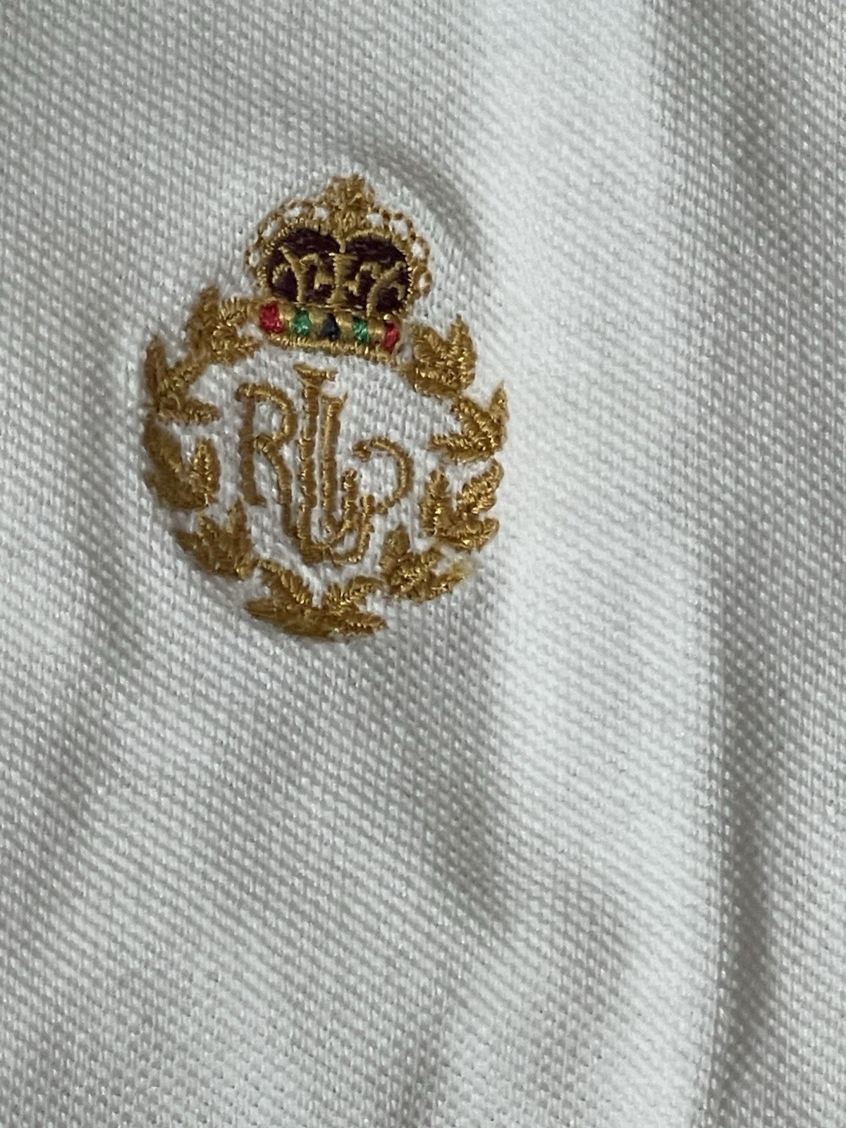 Vintage Lauren Ralph Lauren Sleeveless Polo Shirt Women’s Medium M Crest Logo