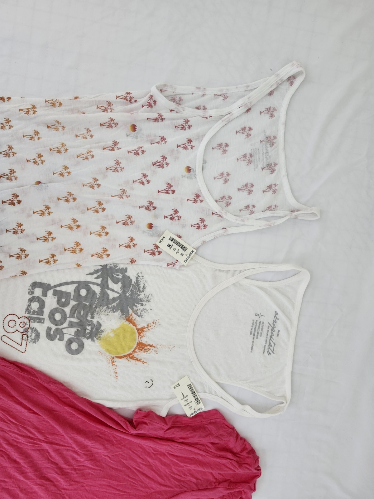Lot of 3 Women’s Tops T Shirts Size Large 1 has short sleeves 2 Aéropo