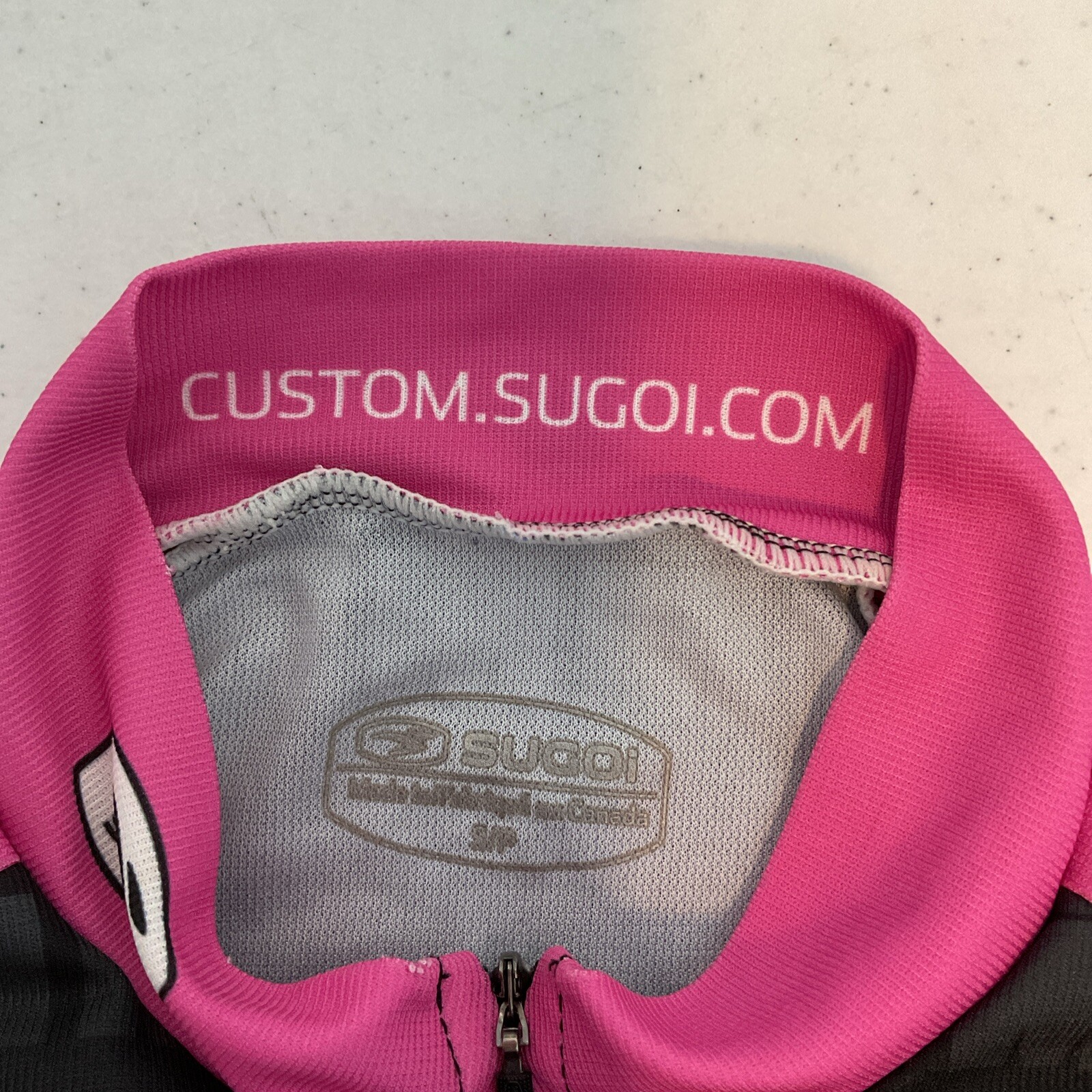 Sugoi Women’s Sleeveless Cycling Jersey Subaru Ironman Canada Sport Size S