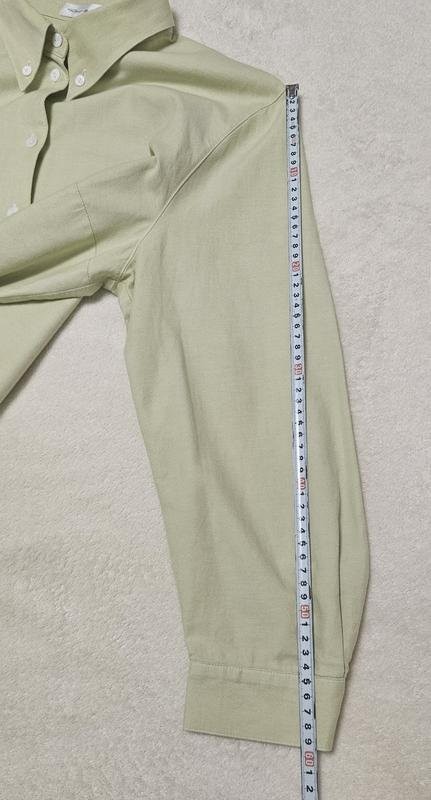 Women Peter Hahn shirt khaki cotton 42/XL/50