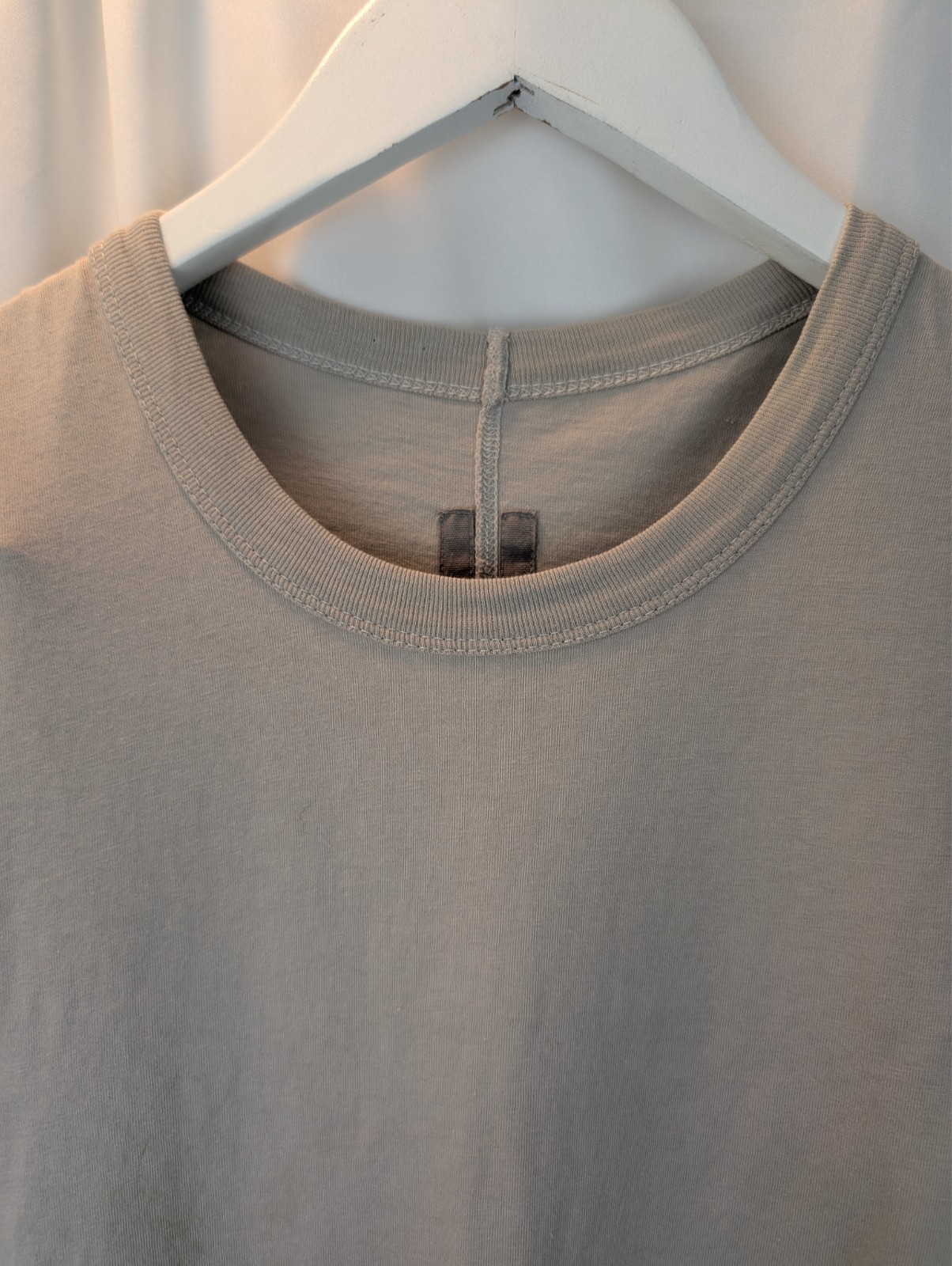 Rick Owens Birkenstock 2018 long T-shirt size L(fits smaller) in VGUC