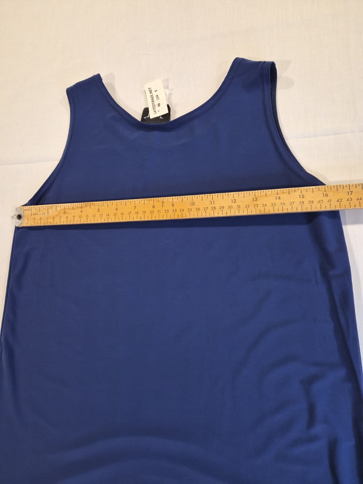 Jostar Tank Shirt Size Small Silid Blue NWT B748