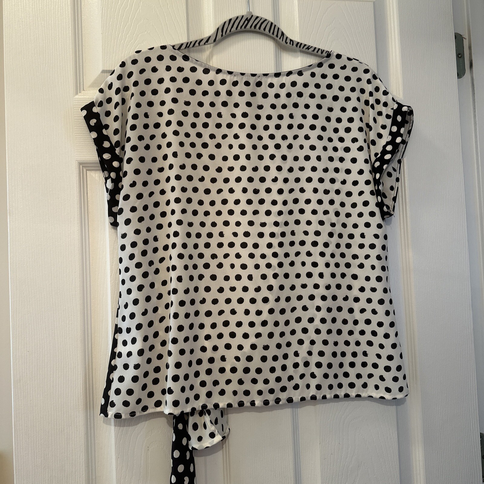 Lot of 3 Assorted Brands Womens Blouse Tops Size M Black / Black & White NWT