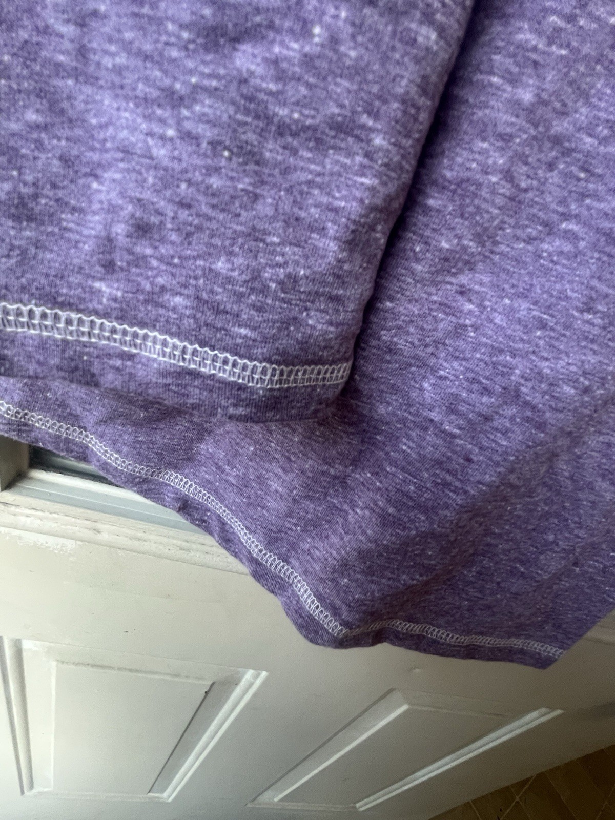 Soft Surroundings Brinley Cowl Shawl Neck Pullover Top XL Heather Purple