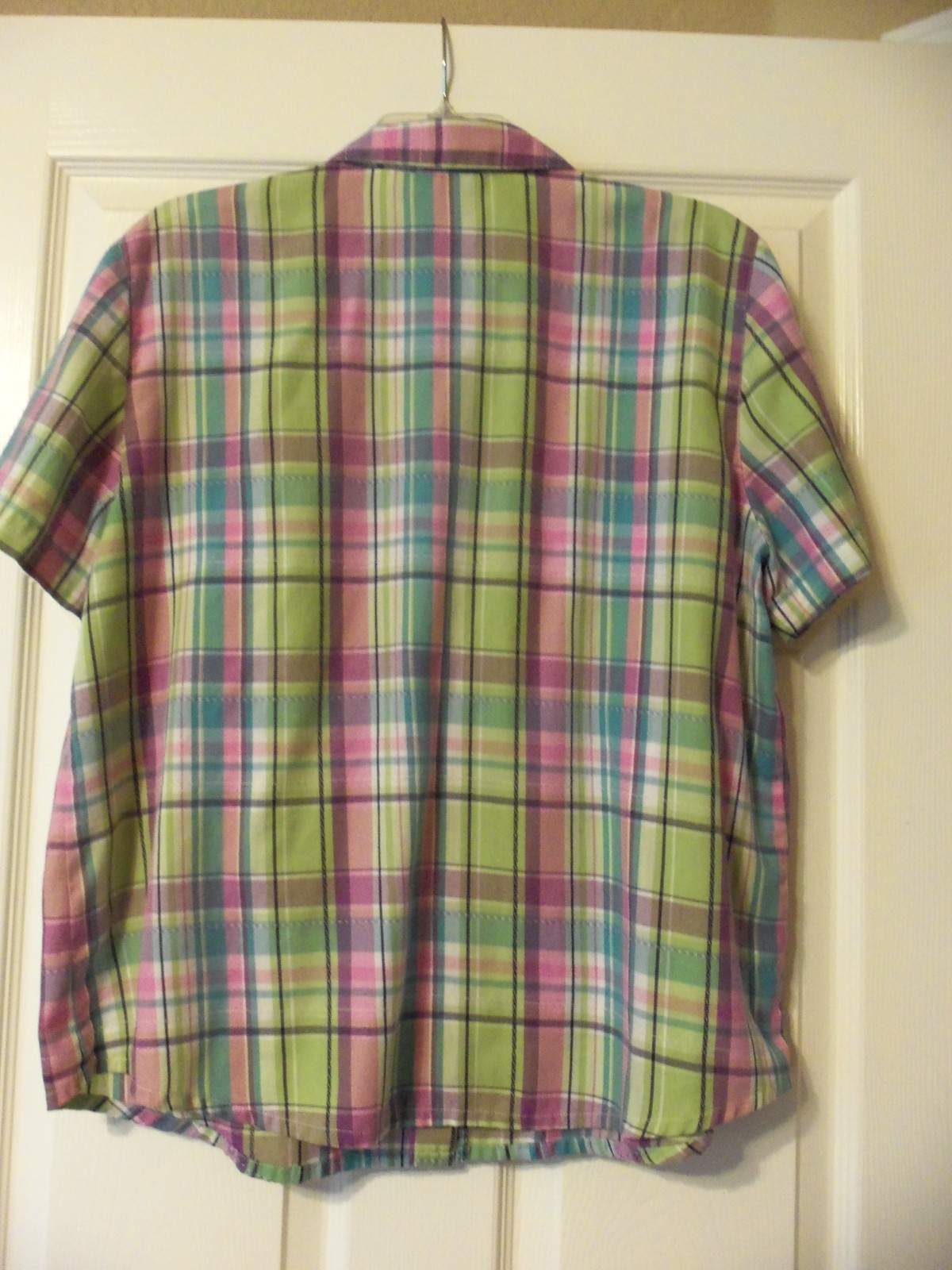 Alfred Dunner Button Front Easy Care Blouse Size 16